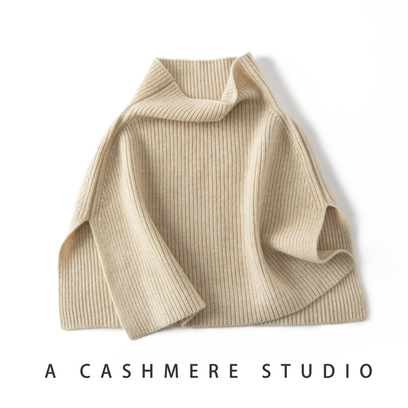 Wool Coat Peacoat - Merrilamb pulôver cachecol de malha caxemira