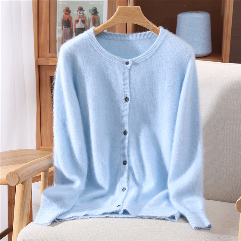 Cardigã de Cashmere 100% Mink  - Wool Coat Peacoat avaliação e preço