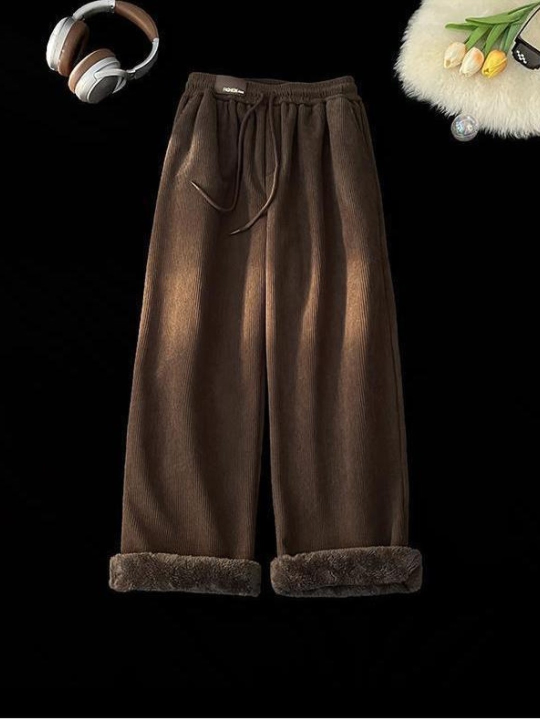 Calças Casuais Estilo American - Corduroy Pant Warm avaliação e preço