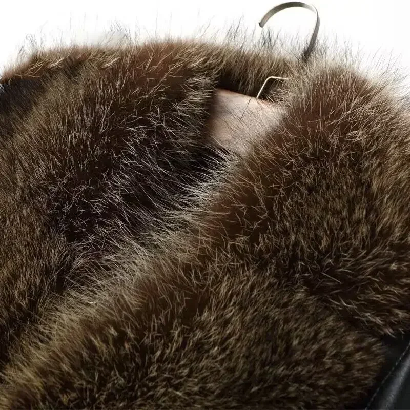 Haining pele um homem com lã e - Wool Coat Peacoat avaliação e preço