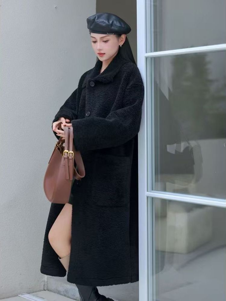 Jaqueta Feminina Plus Size Est - Wool Coat Peacoat avaliação e preço