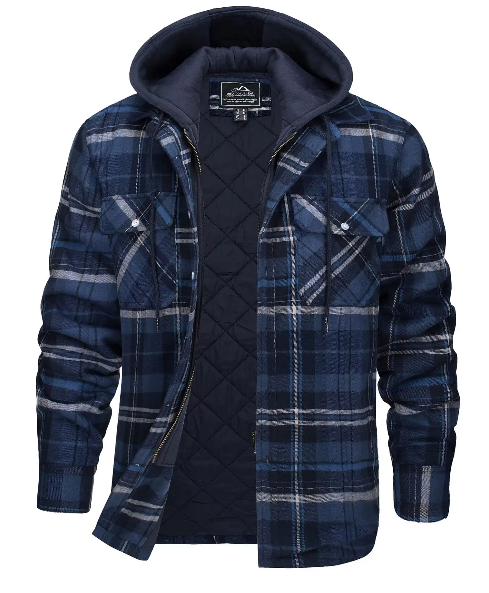 Jaqueta Camisa de Flanela Masc - Flannel Shirt Lined avaliação e preço