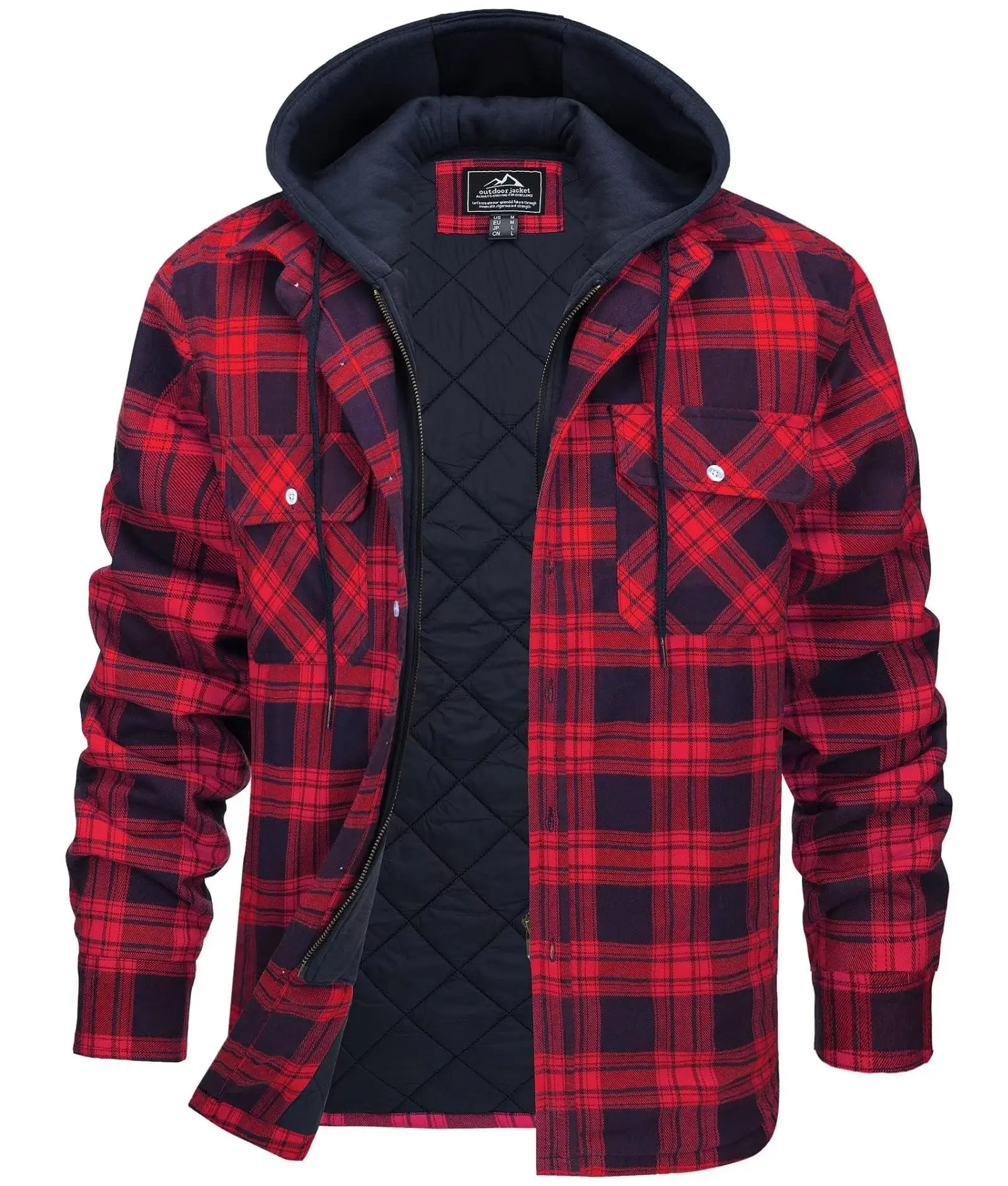 Jaqueta Camisa de Flanela Masc - Flannel Shirt Lined avaliação e preço