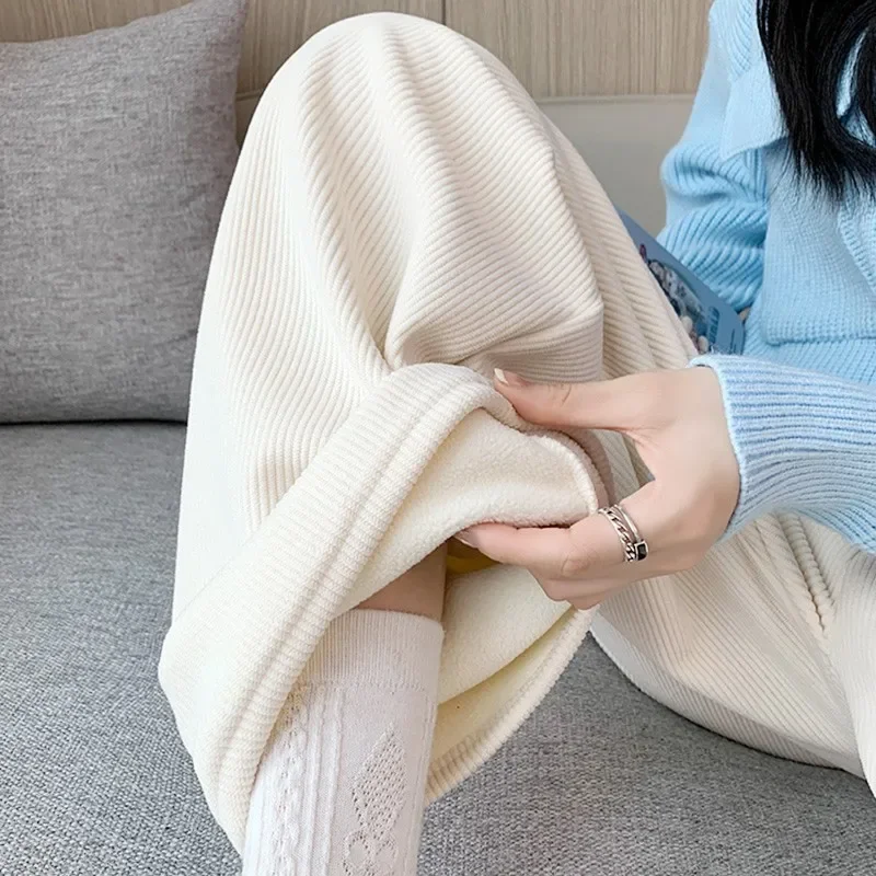 Calças de veludo de perna larg - Corduroy Pant Warm avaliação e preço